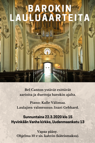 Barokin lauluaarteita