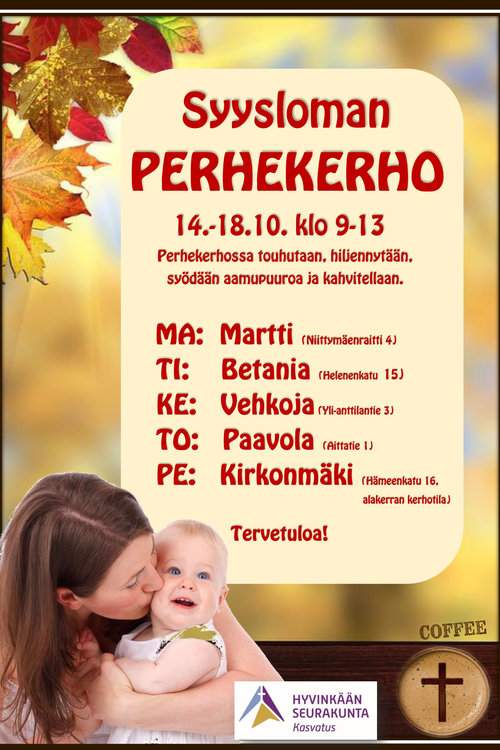 Syysloman perhekerho Martissa Syysloman perhekerho Martissa