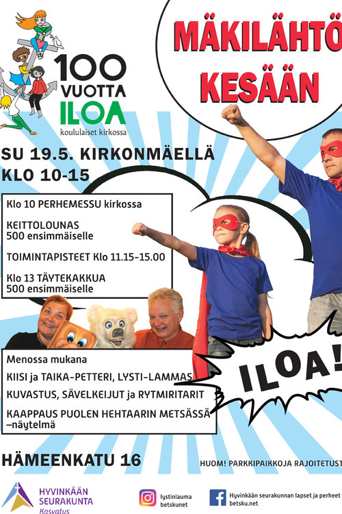 Mäkilähtö kesään Mäkilähtö kesään