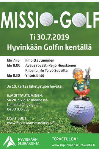 Missio-golfin mainos